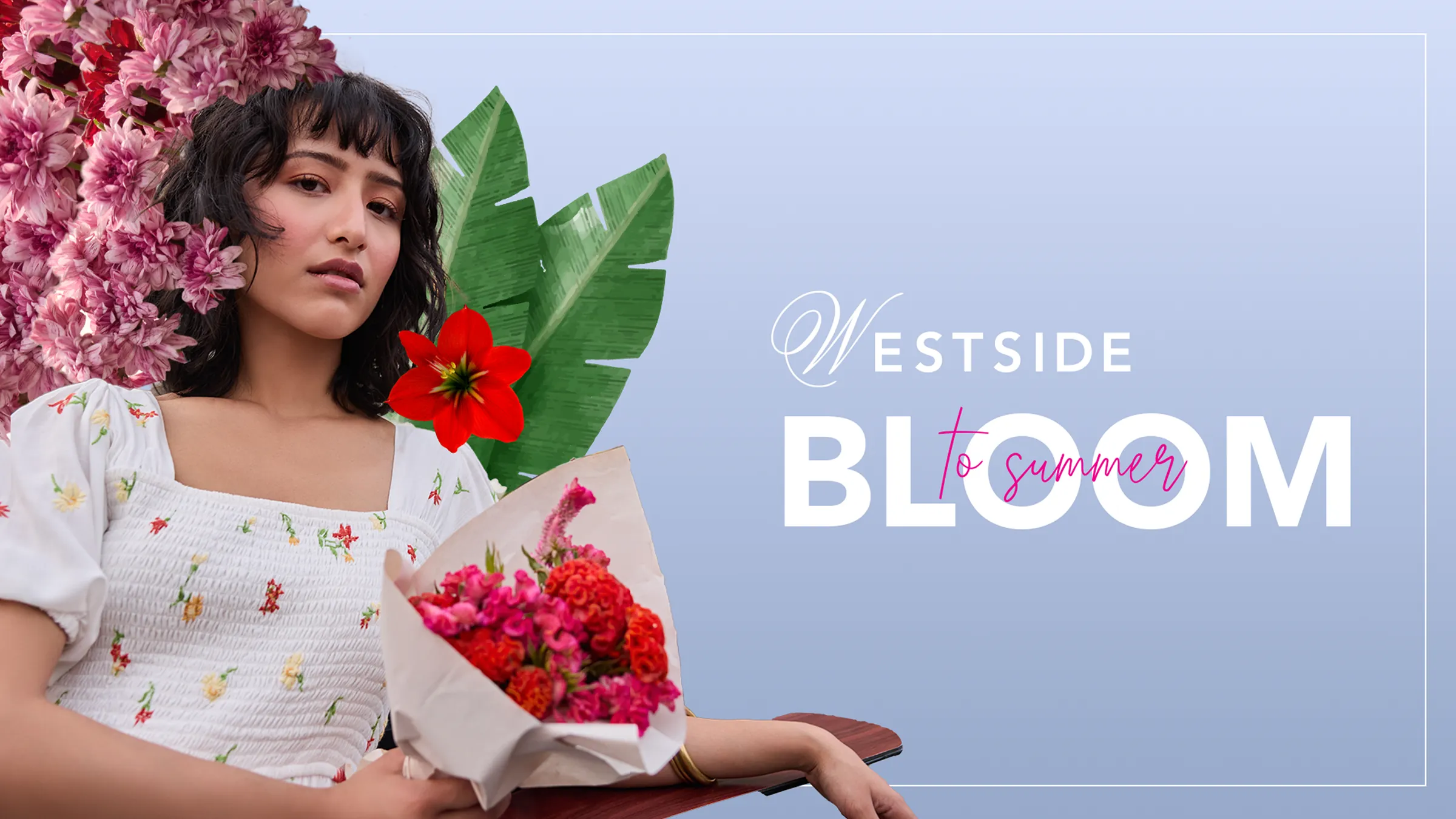 Westside Bloom to Summer campaign banner