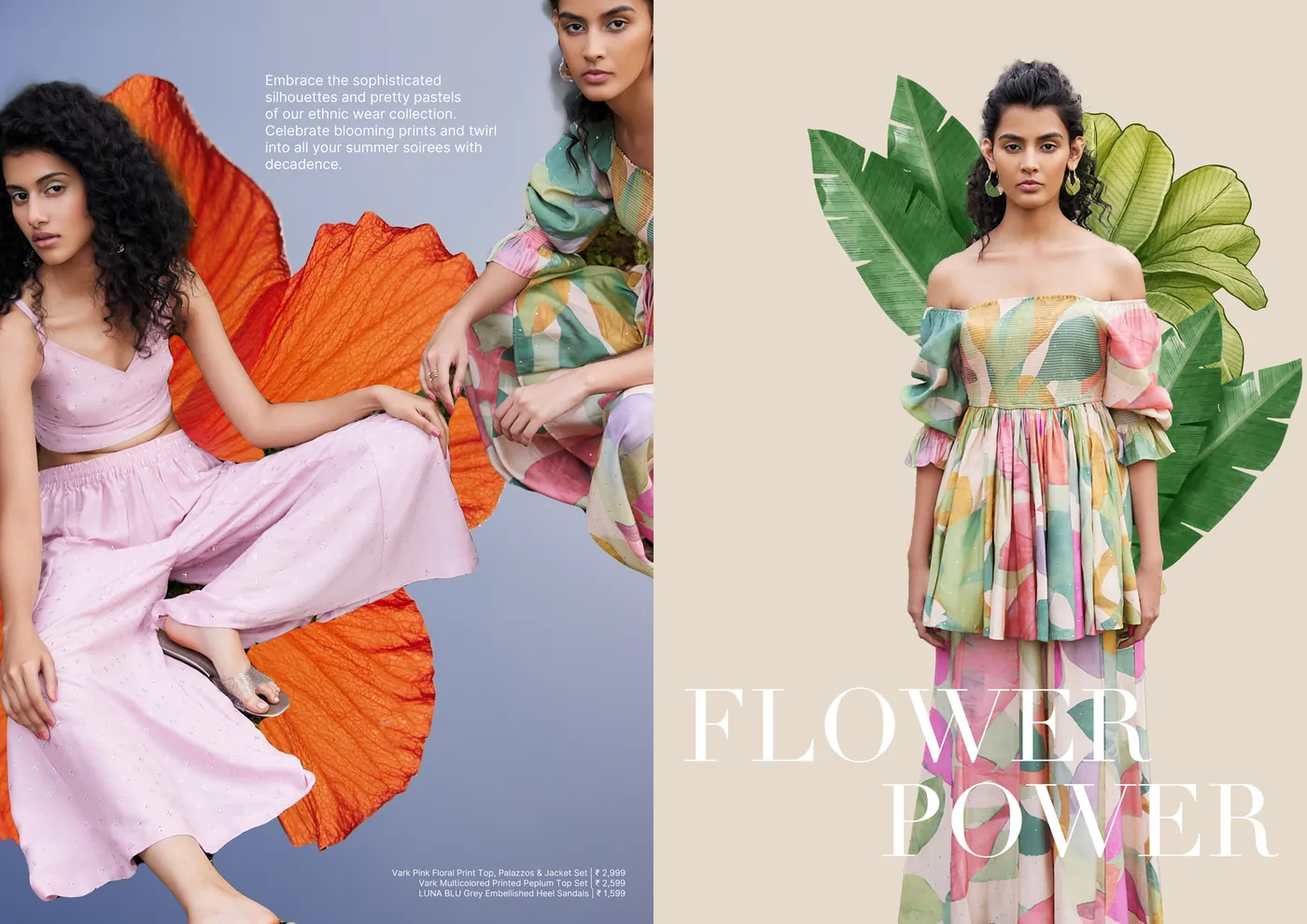 Westside Bloom lookbook spread