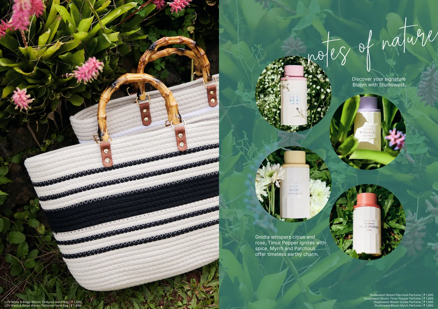 Westside Bloom lookbook spread