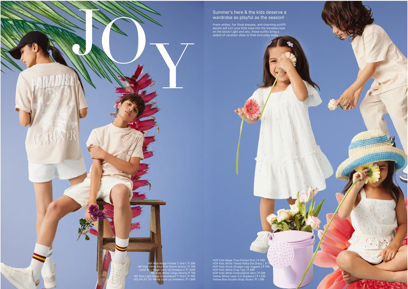 Westside Bloom lookbook spread